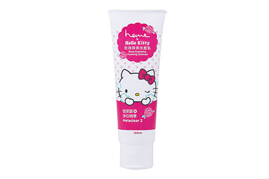 [保養]洗臉也有好心情-heme x Hello Kitty 聯名系列洗面乳